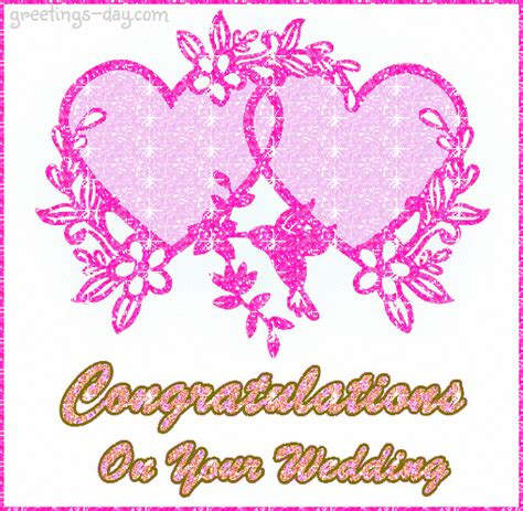 Congratulations on your wedding day...