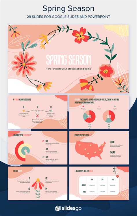 Spring Season Google Slides Theme and PowerPoint Template