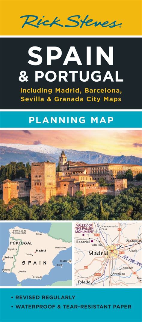 Rick Steves Spain & Portugal Planning Map by Rick Steves | Hachette ...