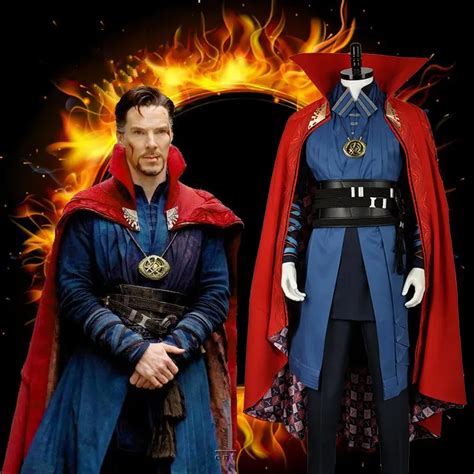 Avengers Infinity War Dr. Stephen Strange Cosplay Costume Carnival Halloween costumes Superhero ...