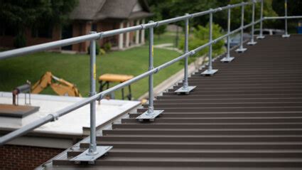 Roof Safety Railing Systems | OSHA Compliant Rooftop Guardrail