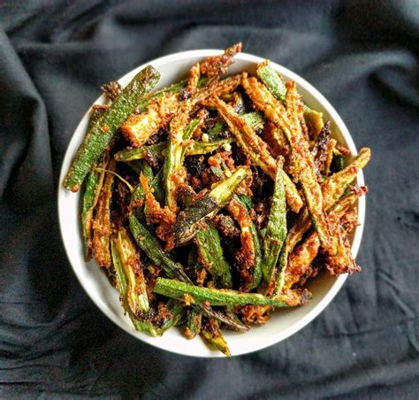 Kurkuri Bhindi Recipe | Fried Bhindi | Crispy Okra | Recipe | Dried vegetables, Okra recipes ...