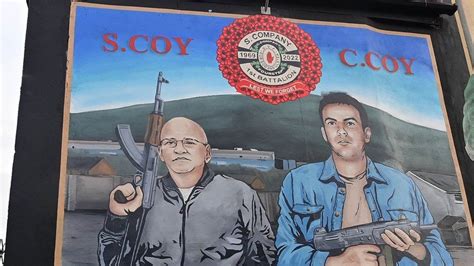 UVF mural on Shankill Road being investigated by police - BBC News