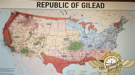 What is Happening Inside the Republic of Gilead? (A Map Analysis) - YouTube