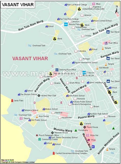 Vasant Vihar Map