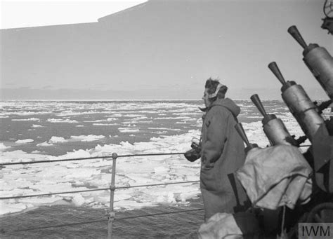 ON BOARD HMS SUFFOLK ON ARCTIC PATROL. JUNE 1941, ON BOARD THE CRUISER ...