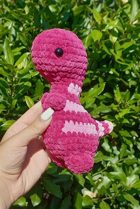 Crochet Dino Cute Crochet Plushie - Etsy