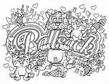 Word Party Coloring Pages At GetColoringscom  Free Printable sketch template