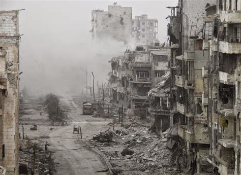 Syria in Ruins - Images of a landscape devastated by war