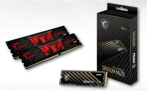 A RAM + NVMe pack from MSI to give your PCs a huge boost