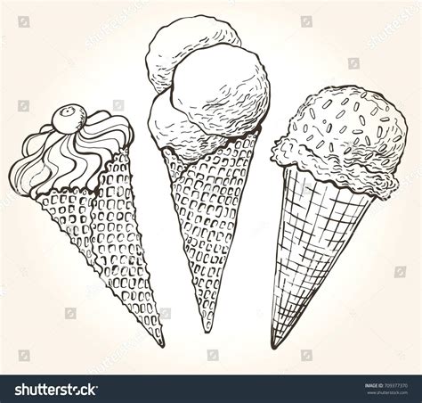 Ice Cream Scoop Drawing at GetDrawings | Free download