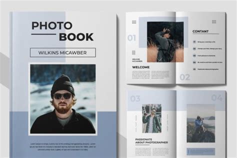 Photo Book Portfolio Layout Graphic by MightyDesign · Creative Fabrica