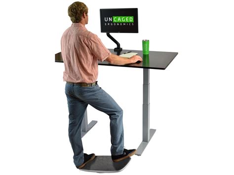 Standing Desk Balance Board with Anti Fatigue Mat for the Active Office best ergonomic stand up ...