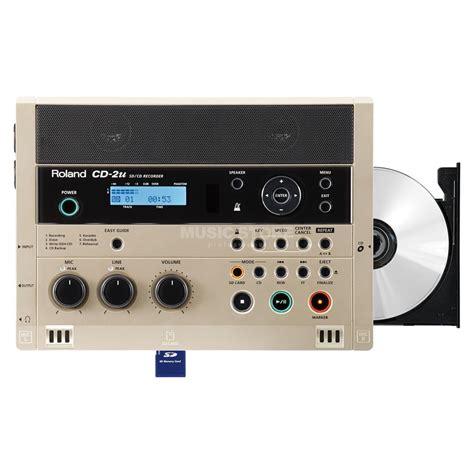 Roland CD-2U SD & CD Audio Recorder | MUSIC STORE professional