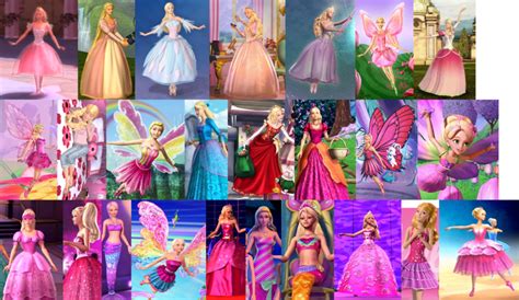 Barbie Movies: 2001 - 2012 by sailormoonhp4life on deviantART | Barbie ...