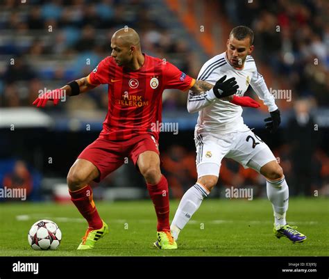 UEFA Champions League group B match between Real Madrid and Galatasaray ...