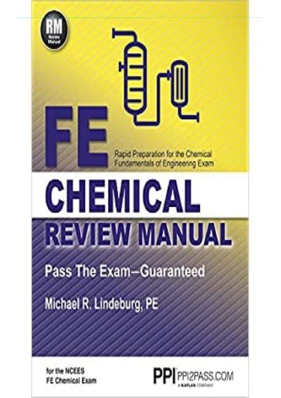 (PDF) PPI FE Chemical Review Manual, 1st Edition (Paperback) – Comprehensive Review Guide for ...