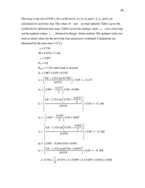 Swing equation