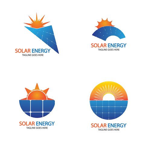 Sun solar energy logo design template. solar tech logo designsv 3256431 Vector Art at Vecteezy