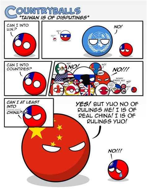 Countryball Comics - Taiwan is of Disputings by TheLoudHouseFan2005 on ...