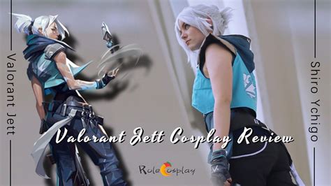 Valorant Jett Cosplay Review by Shiroychigo - YouTube