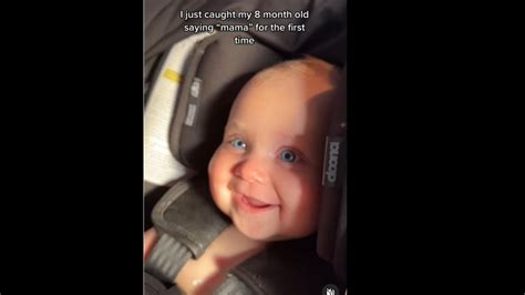 8-month-old baby says mama for the first time. Watch adorable video ...