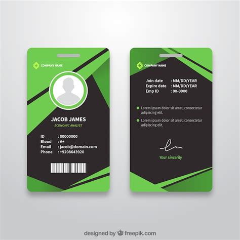 Id Card Design Template Psd Free Download – Atlanticcityaquarium.com