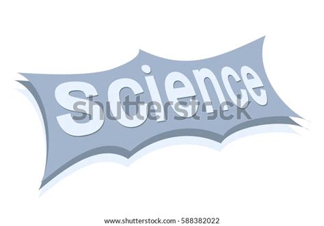 Science Font Design Fun Letters Isolated Stock Illustration 588382022 ...