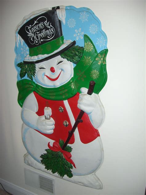 Frosty The Snowman Door/Wall Hanging