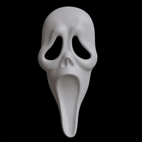 Ghost Mask 3D model 3D printable | CGTrader