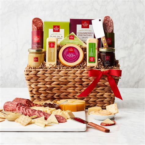 Gourmet Salami & Cheese Gift Basket | Hickory Farms