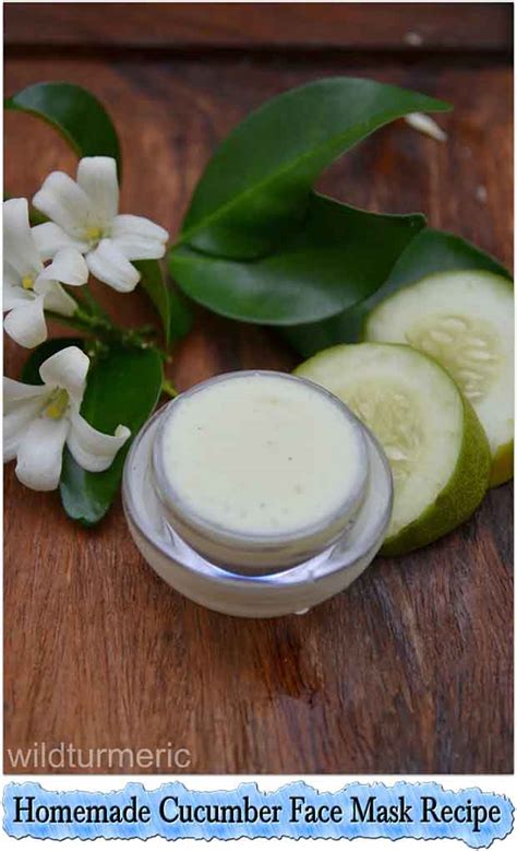 Homemade Cucumber Face Mask Recipe - Lil Moo Creations