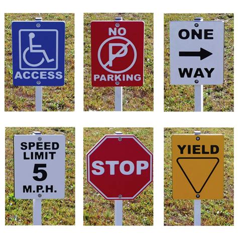 Traffic Signs - Portable - Each