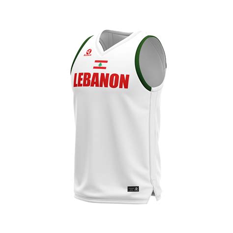 Lebanon Basketball Jersey - Roneck