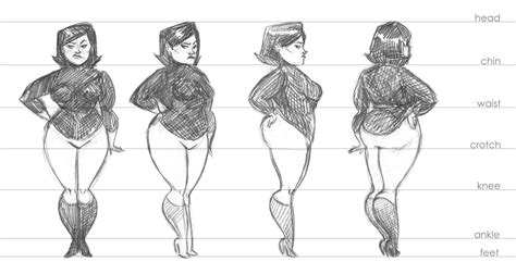 Turnaround of a lady by katie8787 on deviantART | Character modeling ...