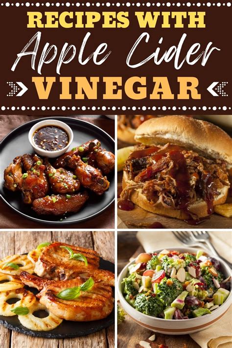 20 Recipes with Apple Cider Vinegar That Go Beyond Drinks - Insanely Good