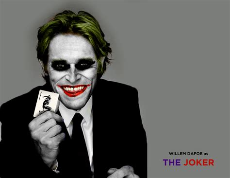 WILLEM DAFOE AS THE JOKER - CONCEPT by MrSteiners