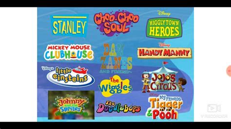 Playhouse Disney Shows List