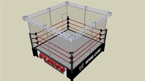 WWE Steel Cage Match | 3D Warehouse