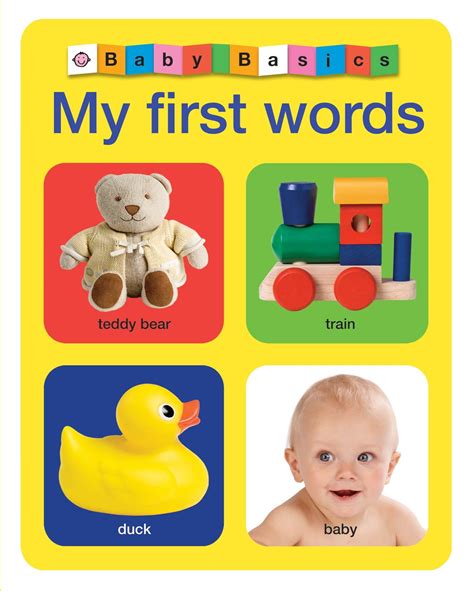 Baby Basics: My First Words (Board Book) - Walmart.com