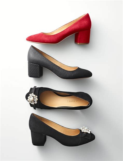 This block-heel pump is the comfortable elegance that can take you from ...