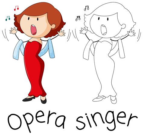 Opera Singer Vector Art, Icons, and Graphics for Free Download