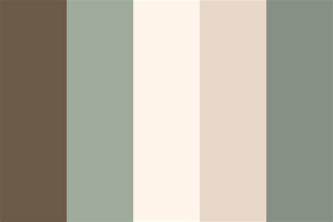 Cream and Sage Color Palette