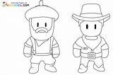 Stumble Guys Coloring Pages sketch template