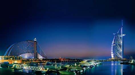 Wallpaper ID: 775058 / 4K, Dubai, Jumeirah Beach Hotel, Cityscape, Burj Al Arab, 2K, Night free ...