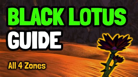 WoW Classic: Black Lotus Guide - YouTube