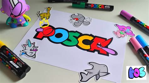 Posca Markers Logo! - YouTube