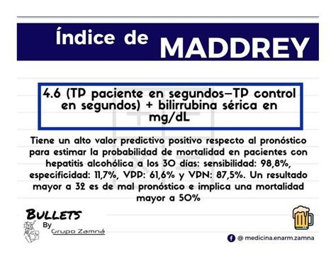 Indice de Maddrey | uDocz