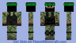 War Hero Minecraft Skin