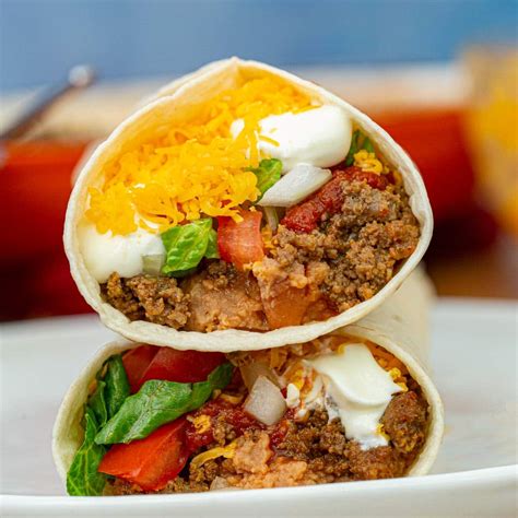 Taco Bell Burrito Supreme (Copycat) Recipe - Dinner, then Dessert